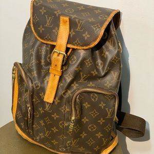Louis Vuitton Backpack Bosphore Monogram Brown